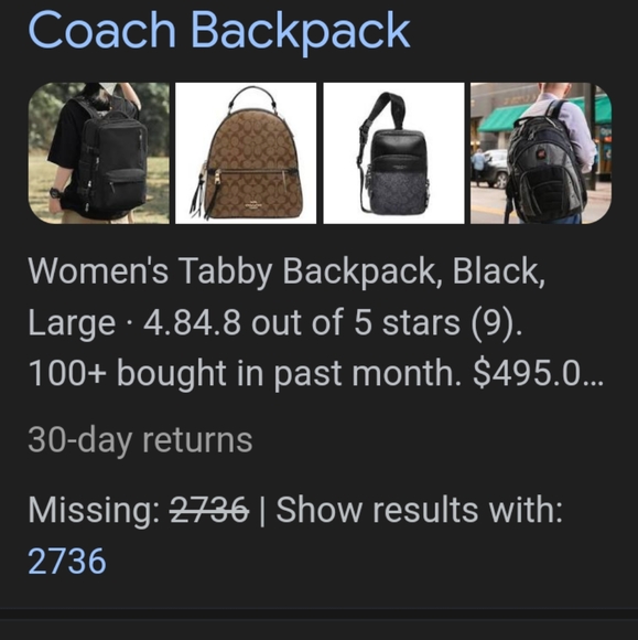Authentic coach wide man backpack like new look - Picture 1 of 4